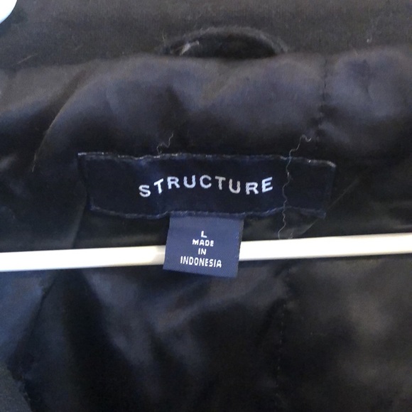 Structure wool jacket - Picture 3 of 3
